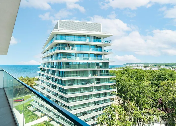 アパート Your Holidays Wave Panorama D866, Parking Gratis ミエンジズドロイェ